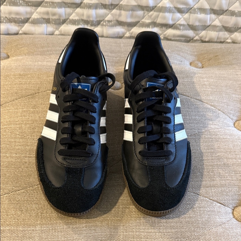 Adidas Classic Black and White Sambas